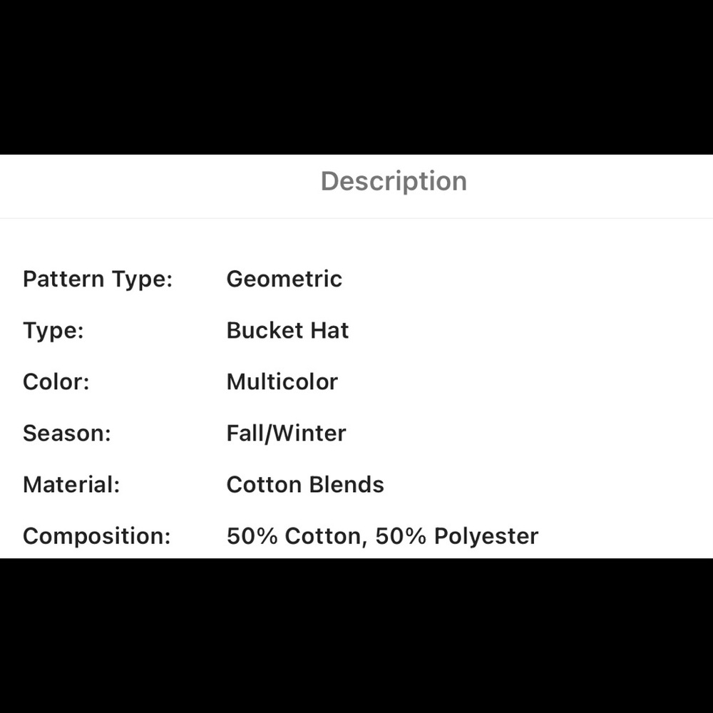 BUCKET HAT 👒 NWOT - Picture 6 of 6